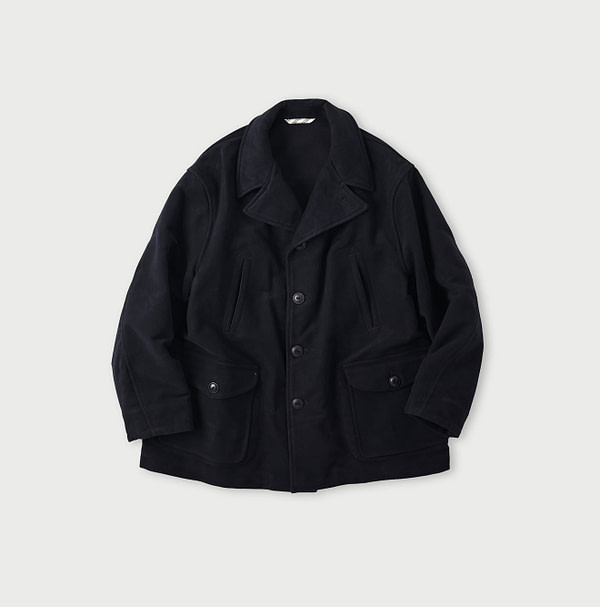 Cotton Flannel P Blouson MEN Navy