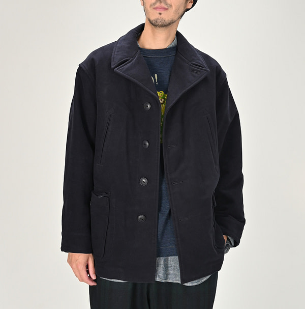 Cotton Flannel P Blouson MEN Male Model