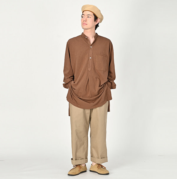 Tenjiku 908 Grandpa Shirt Male Model