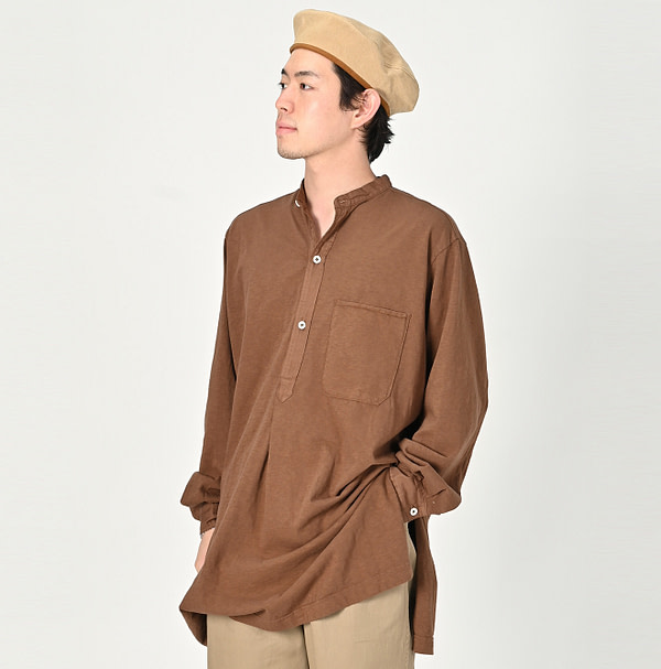 Tenjiku 908 Grandpa Shirt Male Model