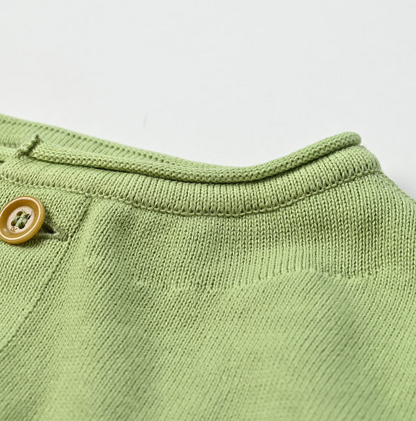 Tenjiku Knitsew 908 Square Cardigan Detail