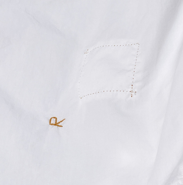 Compact Damp 908 Loafer Shirt White Detail