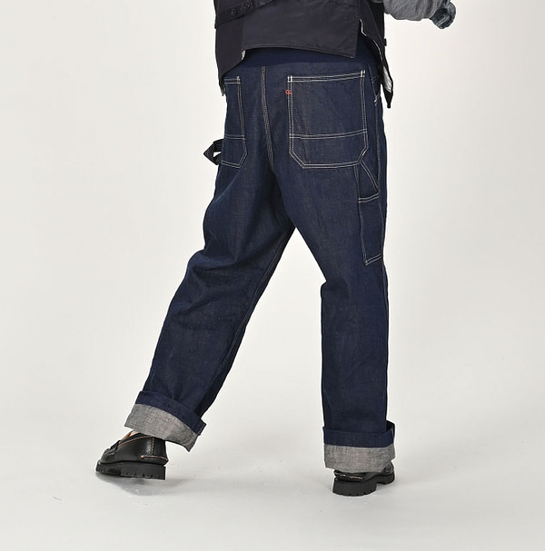 Ai Denim Light Oz 908 Painter Pants Nou Male Model