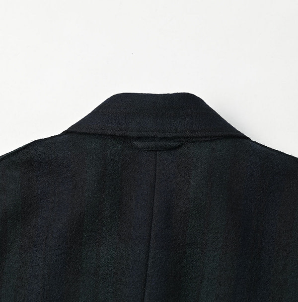 Jersey Flannel Shirt Jacket Detail