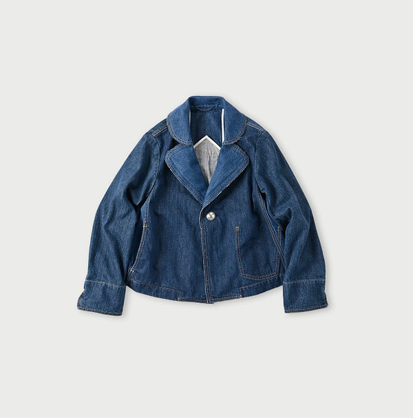 Indigo Rye Mugi Denim Lehua Jacket Indigo R66 Tan