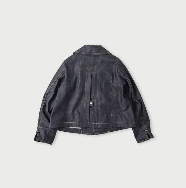 Indigo Rye Mugi Denim Lehua Jacket Nou Back