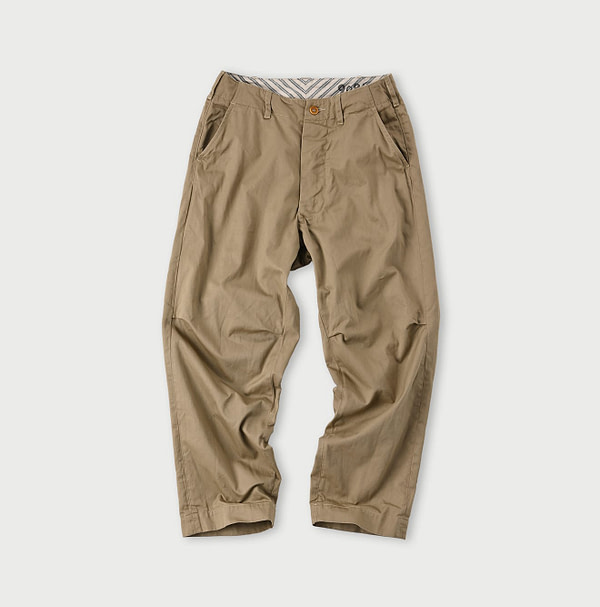 Okome Chino 908 Chir-go Pants Brown Rice