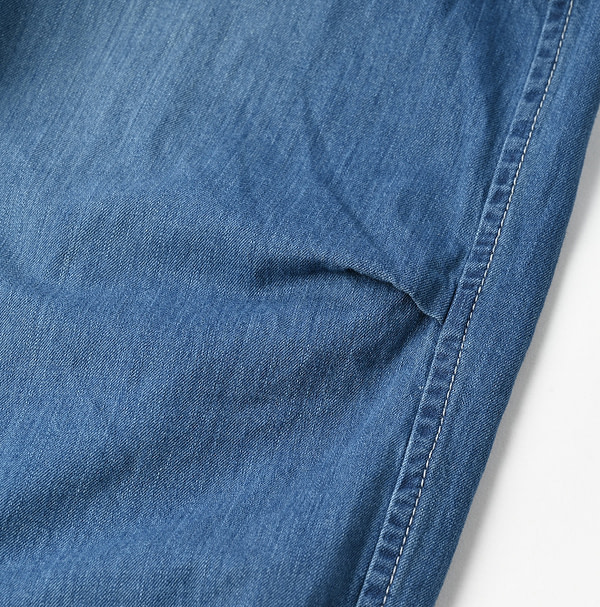 Indigo Distressed Mon Petite Chino 908 Chi-rgo All in One Detail