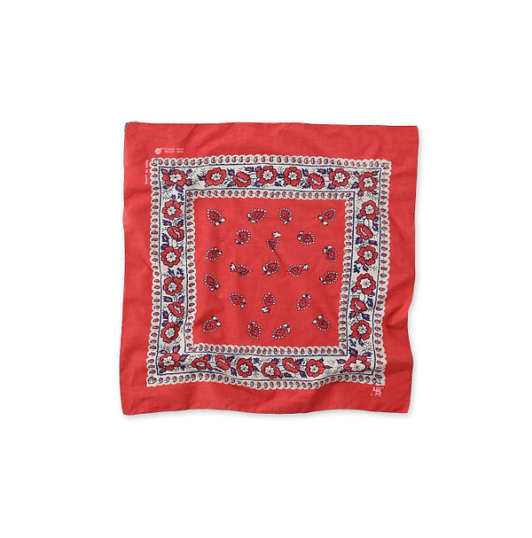 Doama Hira Frame Flower Bandana Red