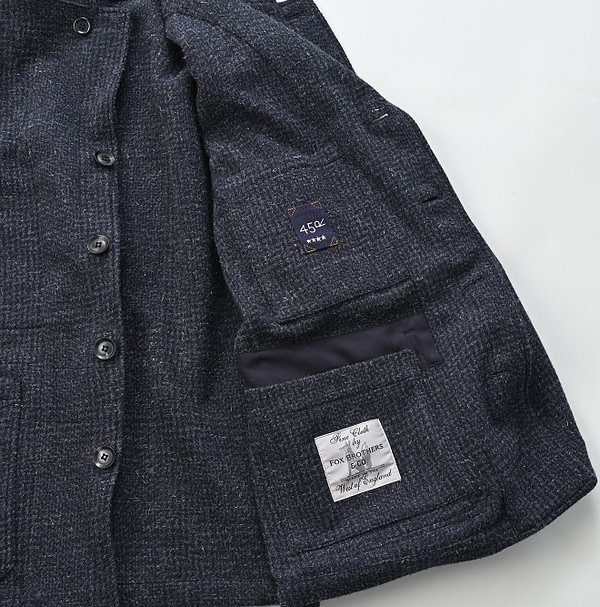 British Tweed Neem Jacket MEN Detail