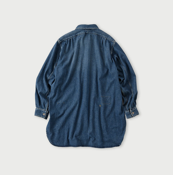 45 Petite Denim 908 Grandpa Pull Shirt Zyu Back