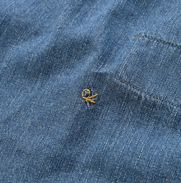 45 Petite Denim 908 Grandpa Pull Shirt Zyu Detail