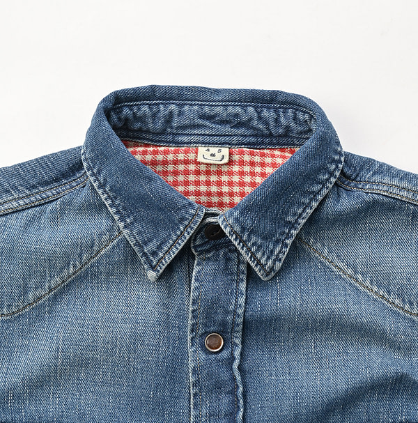 45 Petite Denim 908 Eastern Shirt Zyu Detail