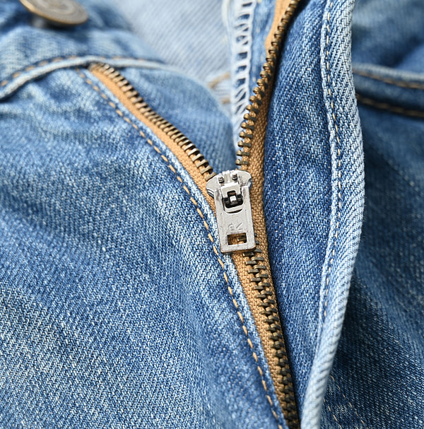 Rye Mugi Denim Charlotte 5 Tan Detail