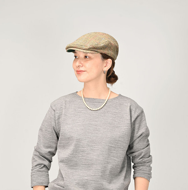 US Mou Knitsew Basque T-shirt Female Model