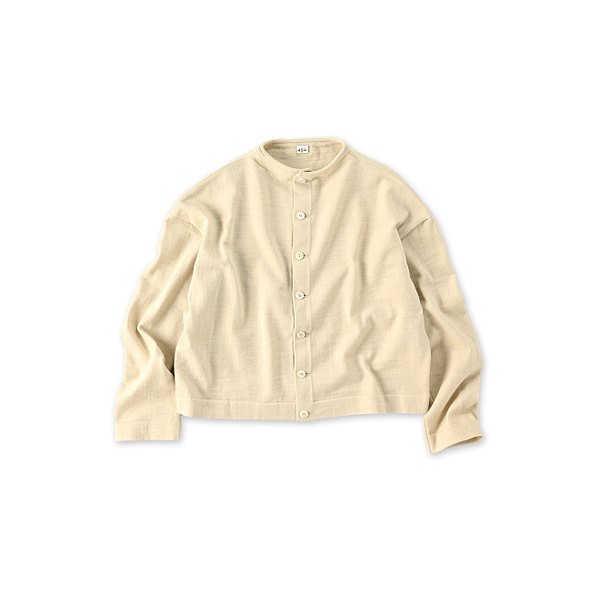 US Mou Knitsew Square Cardigan Off Top