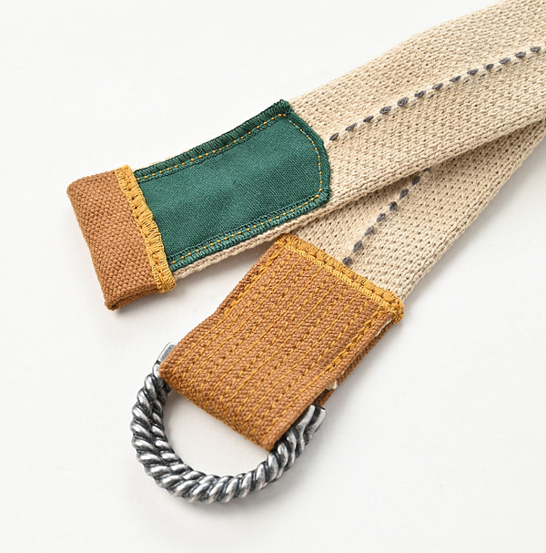 Military Tubular Knit Belt Detail