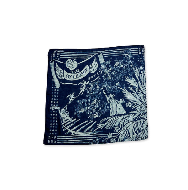 Indigo NY Crosby Bandana Indigo Bandana 1