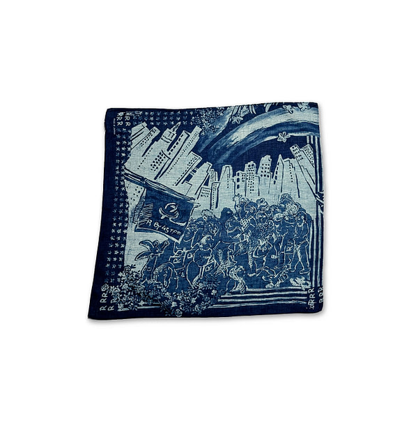 Indigo NY Crosby Bandana Indigo Bandana 3