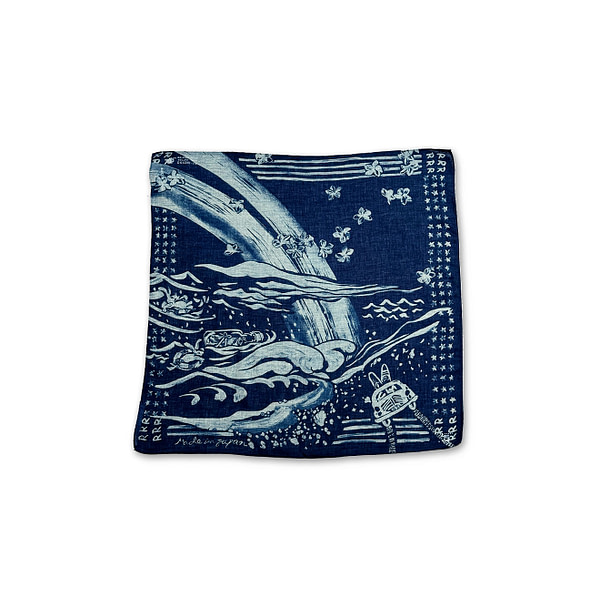 Indigo NY Crosby Bandana Indigo Bandana 4