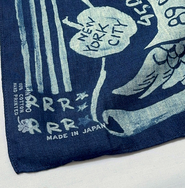 Indigo NY Crosby Bandana Detail