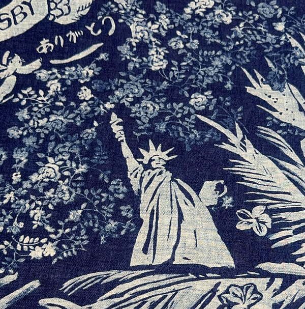 Indigo NY Crosby Bandana Detail