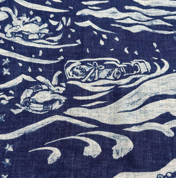 Indigo NY Crosby Bandana Detail