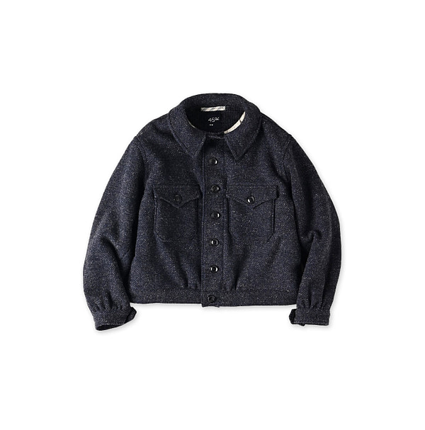 British Tweed Annie Blouson Herringbone