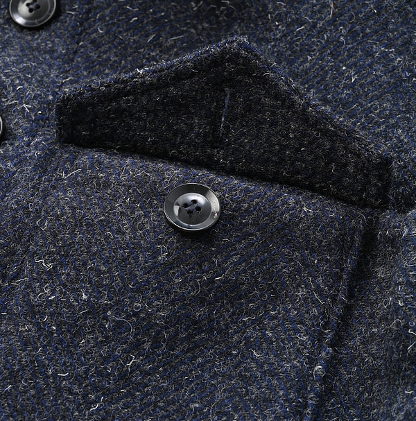 British Tweed Annie Blouson Detail