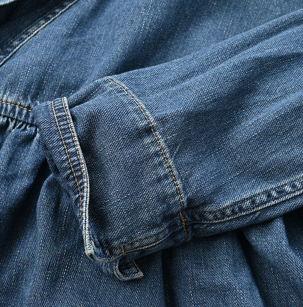 45 Petite Denim Cache-Coeur Zyu Detail