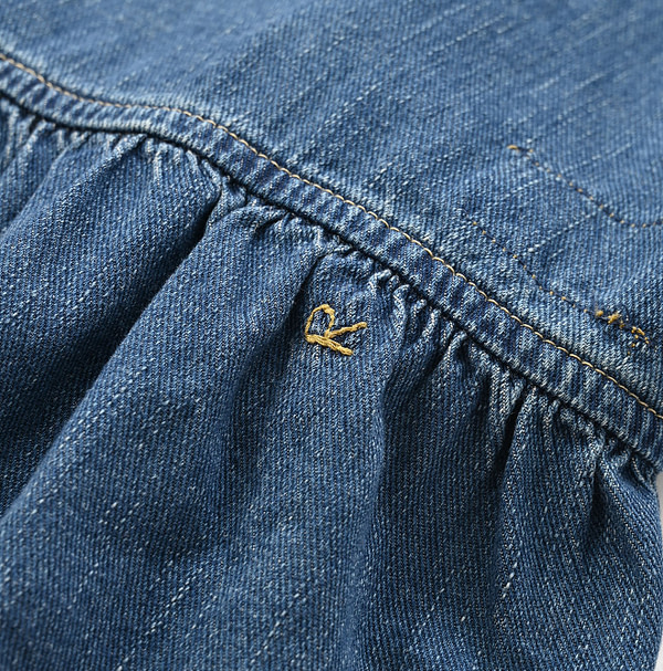 45 Petite Denim Cache-Coeur Zyu Detail