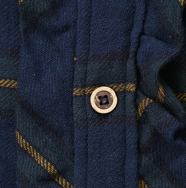 Indian Flannel Frill Tunic Detail