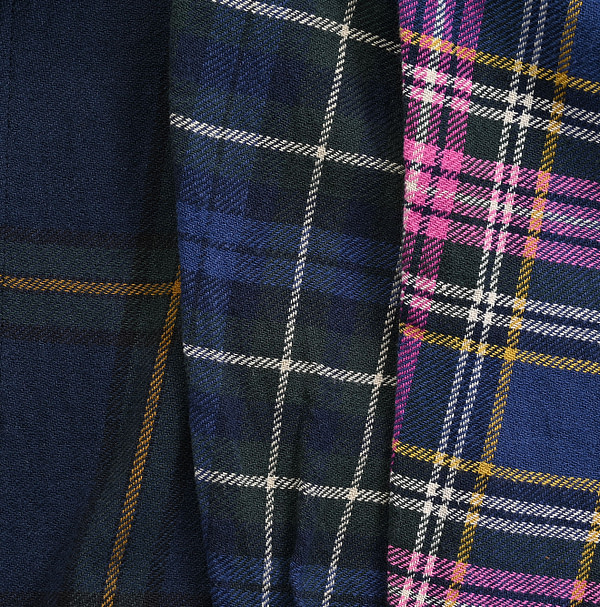 Indian Flannel Frill Tunic Detail