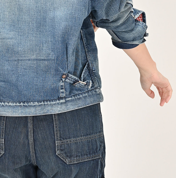 45 Petite Denim 908 Lining Jean Jacket Zyu Female Model