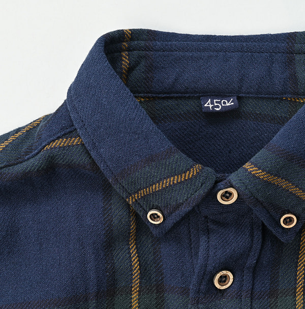 Indian Flannel 908 Ocean Button Down Shirt Detail