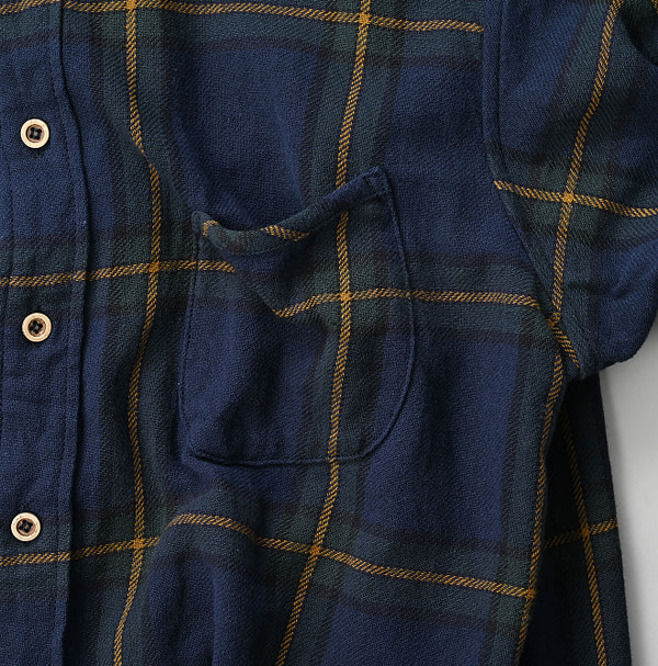 Indian Flannel 908 Ocean Button Down Shirt Detail