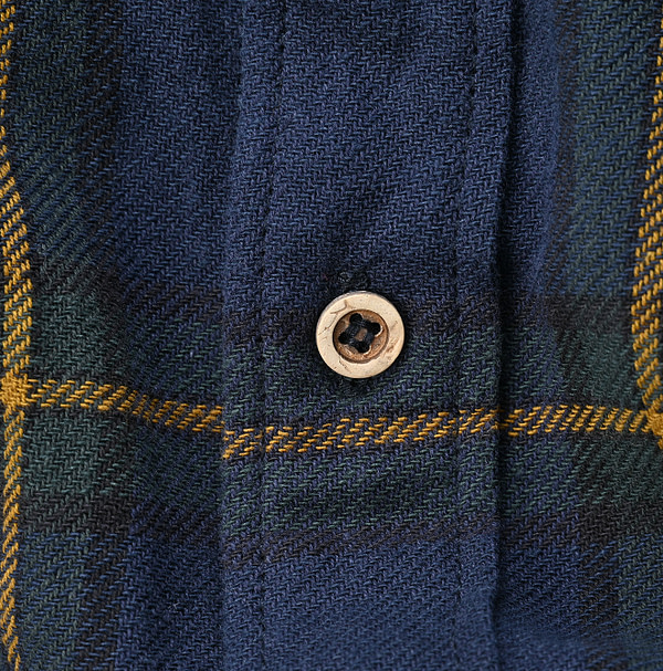 Indian Flannel 908 Ocean Button Down Shirt Detail