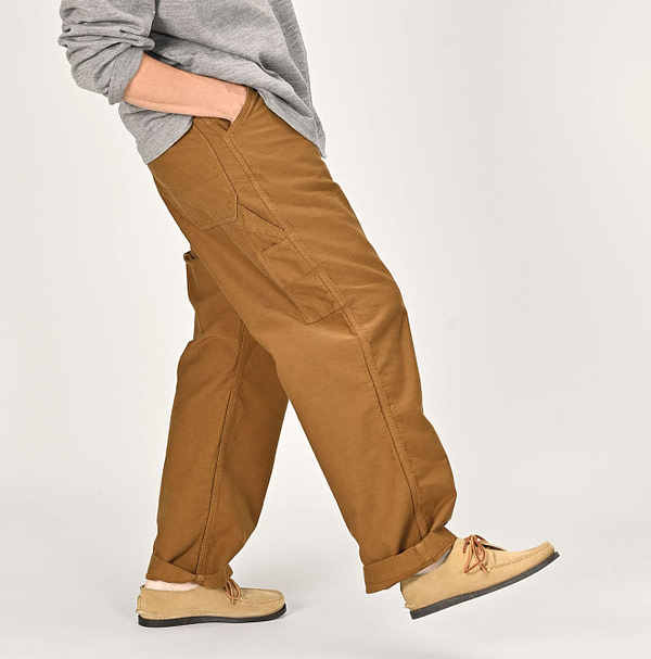 Okome Satin 908 Painter Pants Male Model