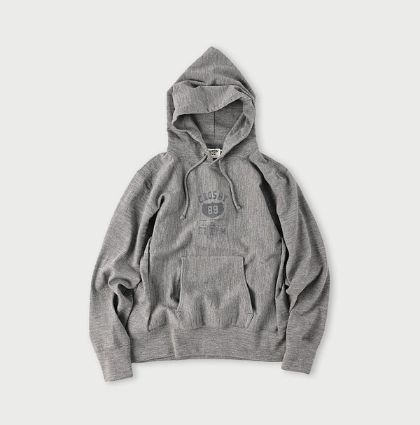 US Moo 908 Reverse Hoodie (Size 4) Gray Top