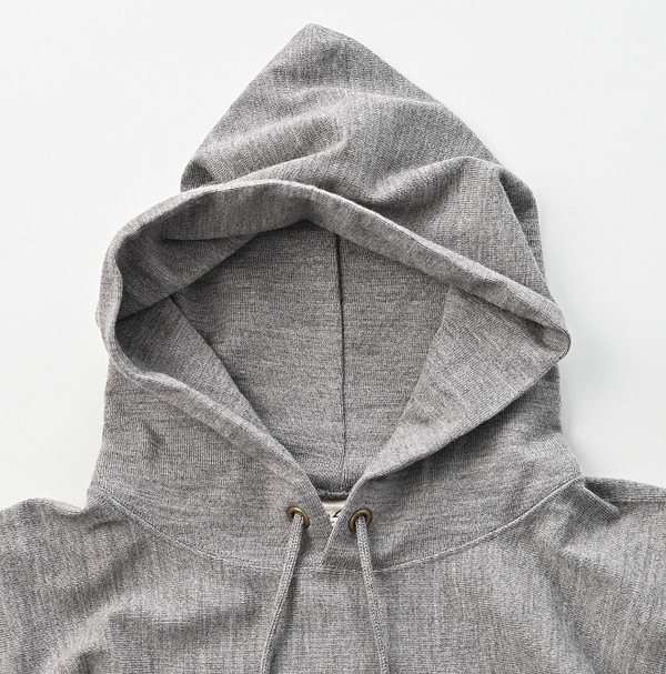 US Moo Wool 908 Reverse Hoodie (Size 3) Detail