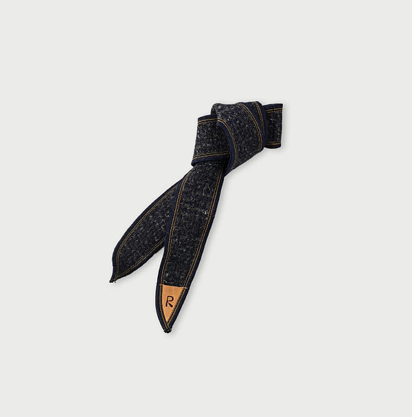 British Wool Tweed 1908 Tie Herringbone