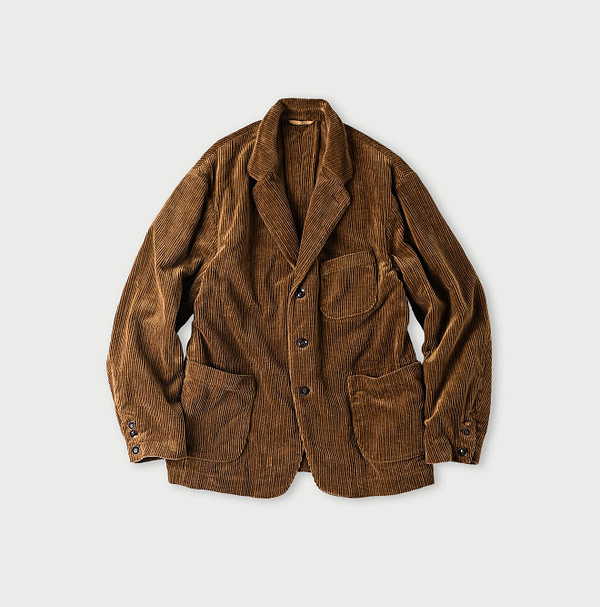 Selvedge Corduroy Miyuki Jacket Mocha