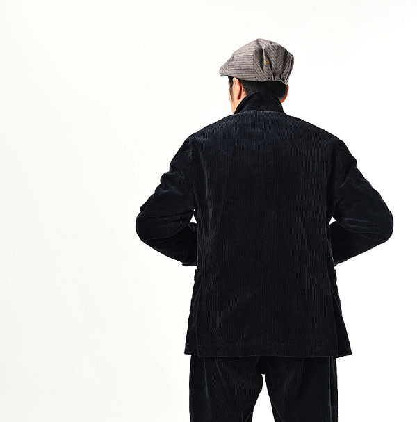 Selvedge Corduroy Miyuki Jacket Male Model