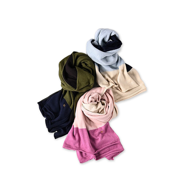 Super Gauze Tricolor Muffler