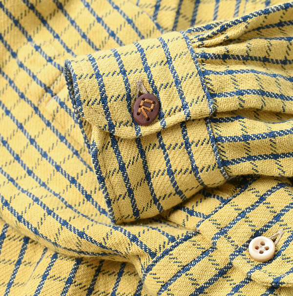 Indian Flannel 908 Loafer Petite Collar Shirt Detail