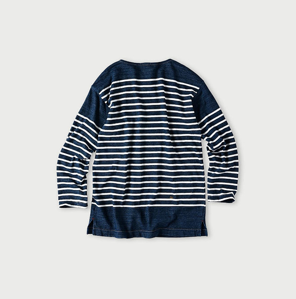 Indigo Basque 908 Shirt Nou Size 3, 4, 5 Back