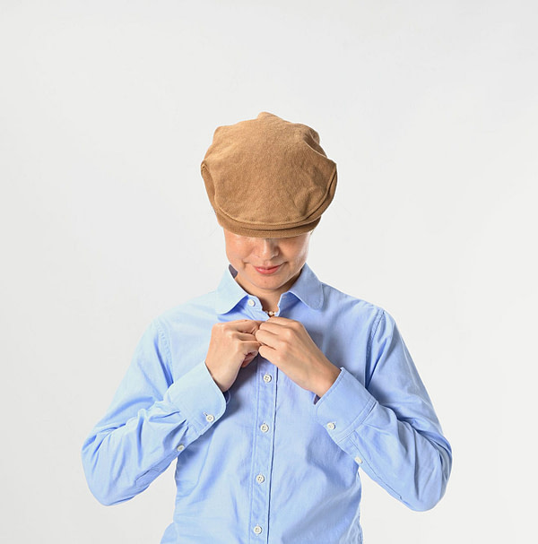 504 OX Petite Loafer Shirt Female Model