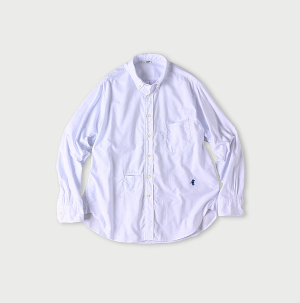 504 OX 908 Ocean Button Down Shirt Ice Chambray