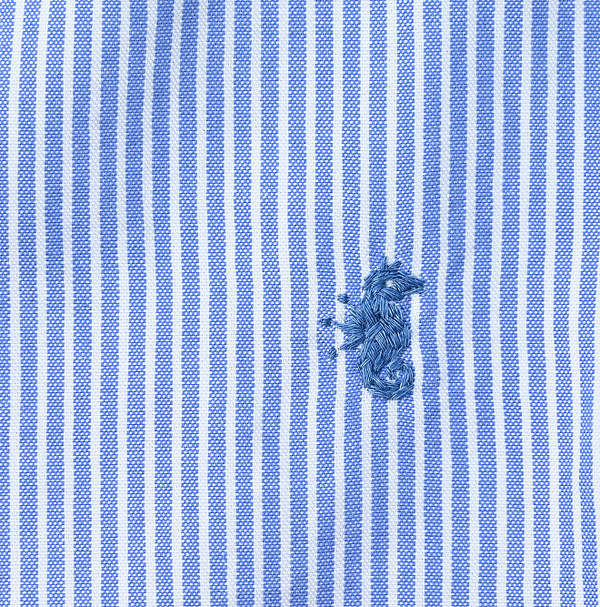504 OX 908 Ocean Button Down Shirt Detail