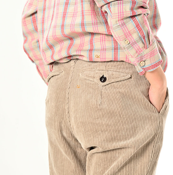 Selvedge Corduroy 908 Joppan Female Model